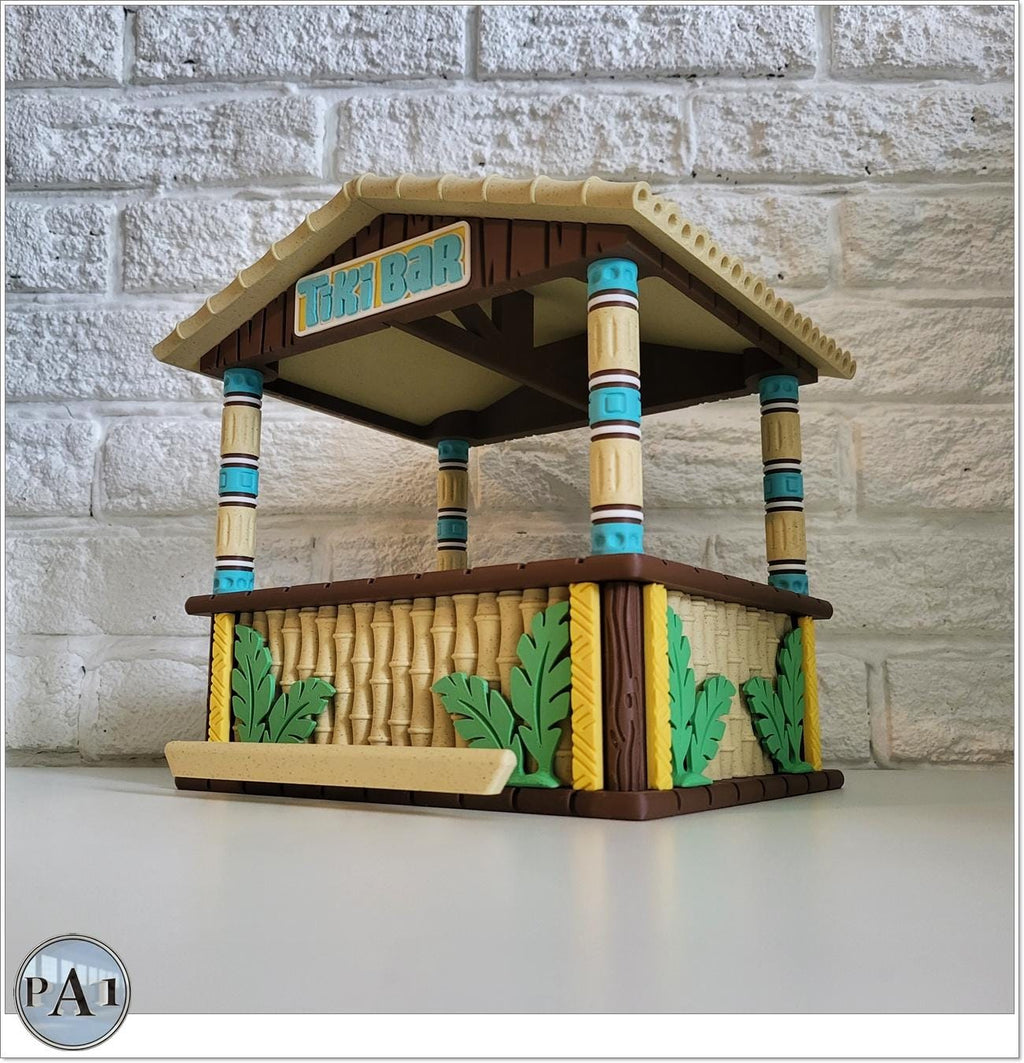 Tiki Bar Bird Feeder