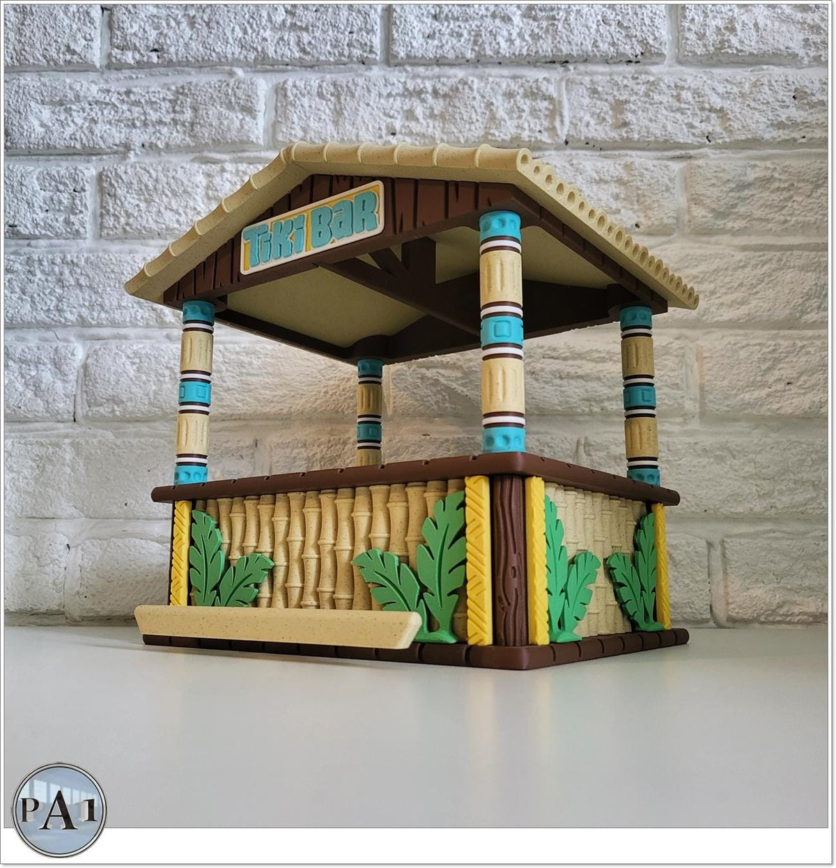 Tiki Bar Bird Feeder