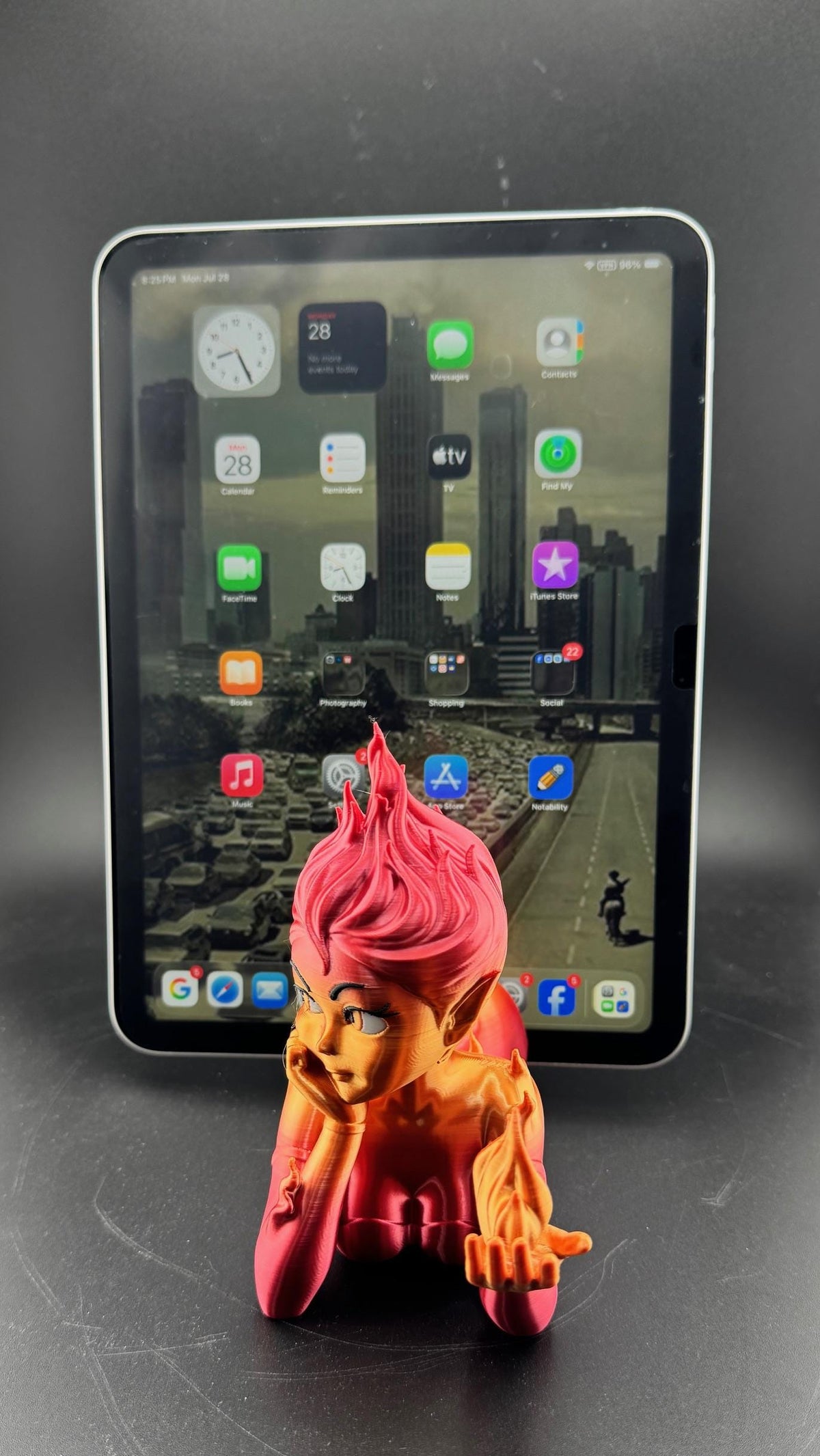 Magical Fire Sprite Book/Tablet Holder
