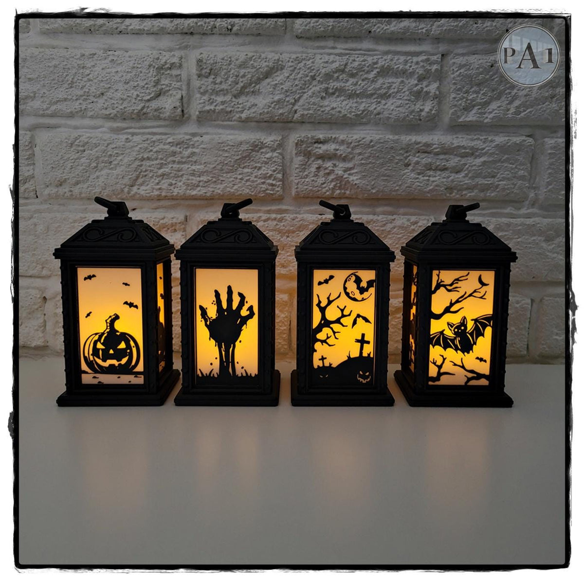 Spooky Halloween Tealight Lanterns